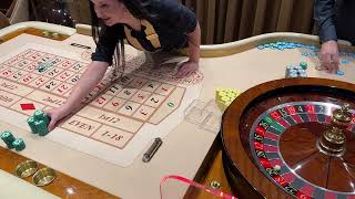 Dealing casino roulette game procedures with real action roulette training casino [upl. by Ycnalc525]