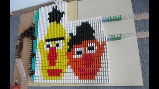 Domino 2011 Sesame Street in 4285 dominoes [upl. by Oniliuqnart793]