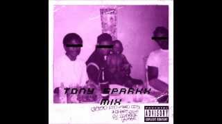 Kendrick Lamar  mAAd city Chopped and Screwed by Tony Sparkx [upl. by Hukill952]