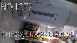 WhirlpoolKitchen Aid Ice Maker Diagnosis and Repair [upl. by Nodnrb]