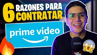 6 MOTIVOS Para Contratar PRIME VIDEO Ahora Mismo  ¿Realmente VALE LA PENA Amazon [upl. by Ttirrej]