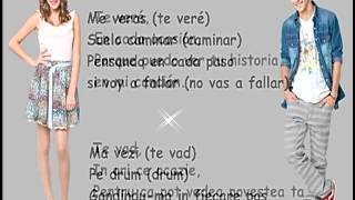 Violetta amp Tomas  Tienes Todo lyrics romana [upl. by Mendelsohn]