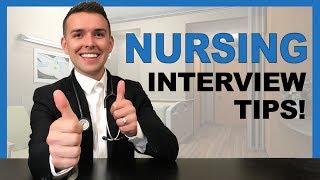 INTERVIEW TIPS for New and Experienced NURSES [upl. by Jorgenson304]