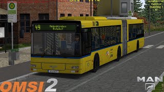 Omsi 2  Hohenkirchen V20  Line X49  MAN NG 313 [upl. by Isacco]