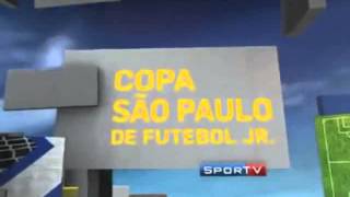 Vinheta da Copa São Paulo de Futebol Junior no SporTV 2013 [upl. by Giulia]