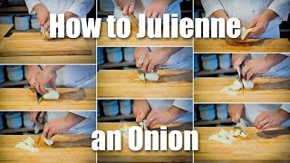 How To Julienne An Onion [upl. by Patrich]