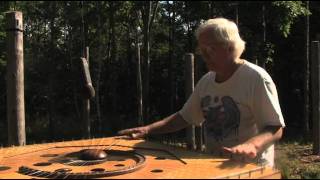 Celestial Harp at Forest Woodhenge quotPyramid Vibesquot [upl. by Imer628]