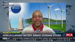 Restore the power grid  Africas largest battery energy storage system [upl. by Aihsitan]