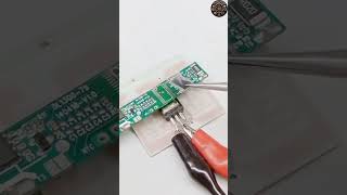 Using A Power Transistor For Heat And Melted Solder To Removen Reclaim Chips From Boardsgtu [upl. by Bergwall]