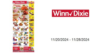 Winn Dixie Weekly Ad US  11202024  11282024 [upl. by Learsiy]