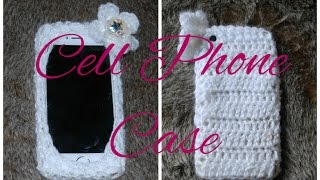 DIY iPHONE CASE Learn How to Crochet Easy Cell Phone Tablet Case Cover Holder iPhone [upl. by Hitchcock]