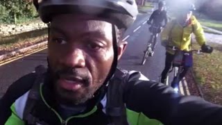 400km Audax ride in black ice  with 33 hill slopes on ElliptiGO Bikes [upl. by Odo]