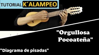 quotOrgullosa Pocoateñaquot Huayño en EmTutorial Charango Kalampeo Afinación Temple Diablo [upl. by Andi900]