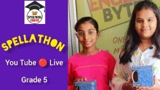 LIVE SPELLATHON GRADE 5 [upl. by Anayeek]