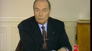 Entretien à lElysée avec François Mitterrand [upl. by Ruyle]