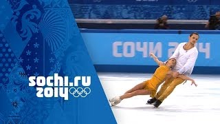 Tatiana Volosozhar amp Maxim Trankov Win Gold  Full Free Program  Sochi 2014 Winter Olympics [upl. by Aennyl]