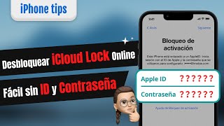 Cómo Desbloquear iCloud Lock Online Fácil sin ID y Contraseña✅2024 Guía [upl. by Sible]