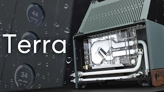 Liquid TERRA Custom Loop High End SFF Build [upl. by Dyal]