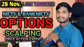 Live Trading Option NIfty 50 And Banknifty  Option Scalping Trading dailyhelptrading livestream [upl. by Adekan]