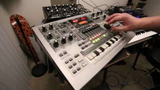 AIRWOLF Theme by Sylvester Levay cover Roland MC 505 [upl. by Lamee]