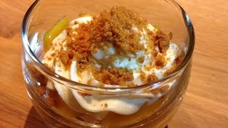 Verrine légère mangue speculoos mascarpone miel  Recette dessert Healthy Meal [upl. by Sibby23]