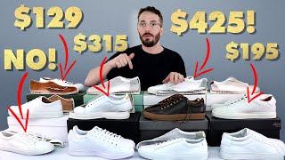 13 Sneaker Showdown  THE BEST WHITE SNEAKER and one to NEVER BUY [upl. by Narra]