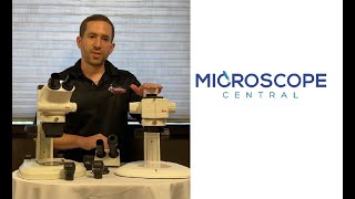 Types of Stereo Microscopes Greenough vs Common Main Objective 2020 [upl. by Nnahgaem]