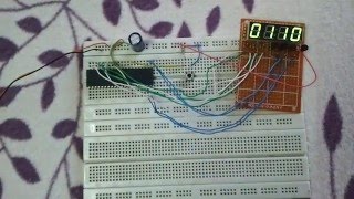 PIC18F4550 and 7 segment display interfacing CCS C [upl. by Anaeerb]