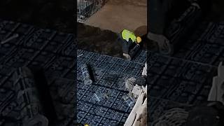 Membrane installation before raft for water proofing [upl. by Rexer884]