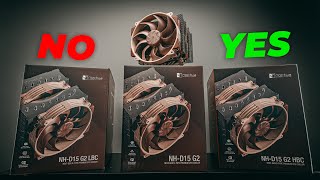 DONT BUY the WRONG NOCTUA Cooler  NHD15 Gen 2 Test amp Setup [upl. by Worth]