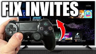 How to Fix Not Receiving Game Invites on PS4 Easy Guide [upl. by Ulrica]