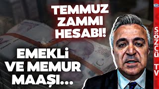 SSK BağKur Emekli Zammı Kök Maaş Özgür Erdursun Temmuz Zammını Hesapladı [upl. by Aniad962]