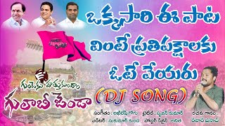 Gundekattukundama DJ Version  Relare Prasad  BRS Party Latest Song 2024 brsparty ktr kcr [upl. by Sabu]