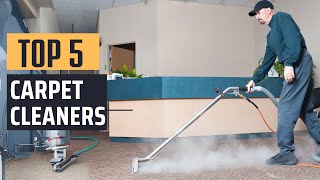 Best Carpet Cleaners 2025  Top 5 Picks [upl. by Arahsak]