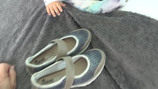 Rieker L32B545 Blue Combination Ballet Flats Shoes Size 36 Unboxing and Test [upl. by Liuka910]