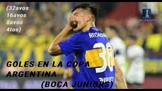 TODOS LOS GOLES DE BOCA JUNIORS EN LA COPA AMERICA hasta cuartos [upl. by Faubion]