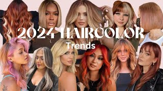 The BIGGEST quotItquot Girl Hair Colors EVERYONE Will Be Trying in 2024 [upl. by Machutte]