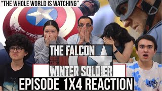 FALCON AND THE WINTER SOLDIER 1X4 REACTION  Ep 4 “The Whole World is Watching” John Walker Snaps [upl. by Gwynne]