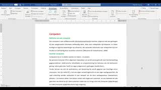 APAbronvermelding in MS Word [upl. by Launcelot]