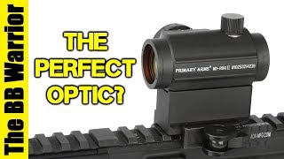 The Best Airsoft Optic  Primary Arms Micro Red Dot Review [upl. by Ydnic]