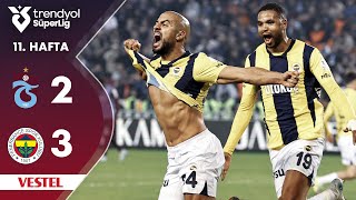 Vestel  Trabzonspor 23 Fenerbahçe  HighlightsÖzet  Trendyol Süper Lig  202425 [upl. by Hulen]