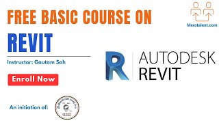 Basic Course in Autodesk Revit by Gautam Sah  Day 2 [upl. by Lebisor661]