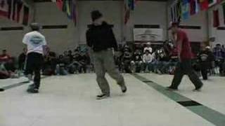 Round 1 Wizardz krew vs SB Crew Among BBoys 3 Fresno CA [upl. by Naillig]