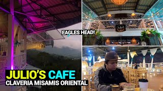 NEWLY OPENED JULIOS CAFE AT CLAVERIA MISAMIS ORIENTAL  BIG C ROUTE 955  MINDANAO PHILIPPINES 2022 [upl. by Sorkin]