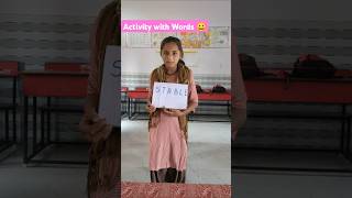 Making new word game✌️ learning activity 👍englishtrending viralshorts youtubeshorts education [upl. by Irene]