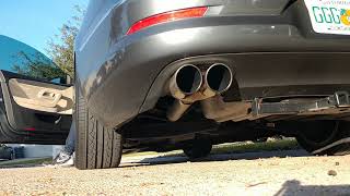 Mk6 Volkswagen PassatCC 20TSI Straight Piped Exhaust [upl. by Oirtemed]