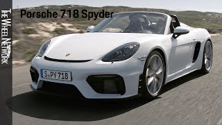 The new Porsche 718 Boxster Spyder [upl. by Oisinoid]