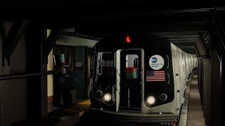 BMT Canarsie Line Riding the R143 amp R160 L Featuring Jax READ DESC PLS [upl. by Adlanor]