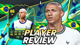 86 PLAYER MOMENTS RICHARLISON FUTCHAMPS OBJ PLAYER REVIEW  FC 25 Ultimate Team [upl. by Filemon]