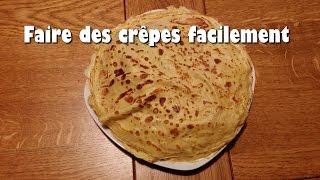 Recette de Crêpes facile [upl. by Ahsemat310]